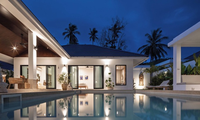 Maret Villa | Villa Leila - 3BR Lamai Villa Pool Modern & Calm