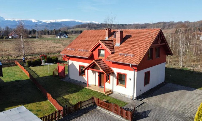 Lomnica Villa | Villa Leika - Panoramablick am Riesengebirge