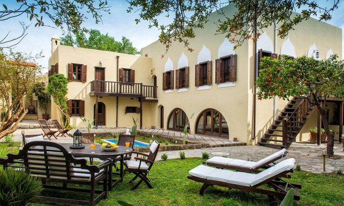 Rhodes Old Town Villa | Villa Lemuria Manor by Fantasia Villas