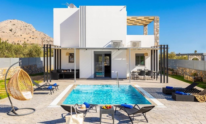 Lardos Villa | Villa Livis 2 - Three Bedroom Villa, Sleeps 8