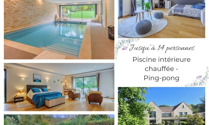 Chevreuse Villa | VILLA LUXE VALLEE DE CHEVREUSE - heated indoor pool, table tennis