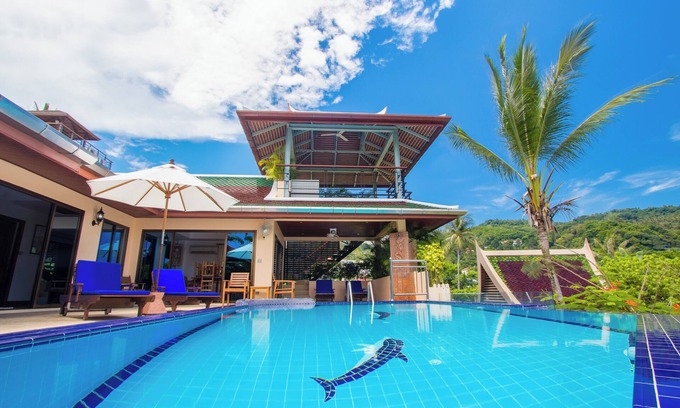 Kata Villa | Villa Malee , Sea View Infinity Pool, Staff, Chef