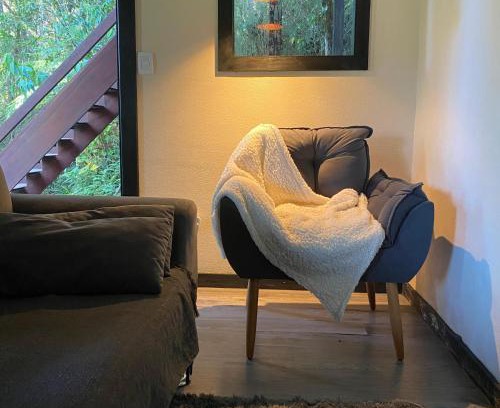 Campos do Jordao House | Villa Mantiqueira - Studio I - Com lareira e área verde