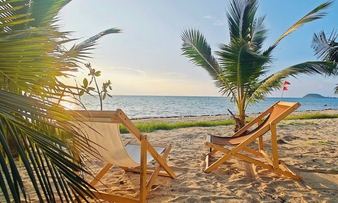 Na Thon House | Villa Mara - Beachfront Sunset from our Cosy Home