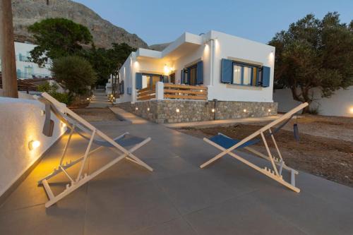 Mirties House | Villa Maria - Seashore Serenity Villa at Myrties Beach Kalymnos