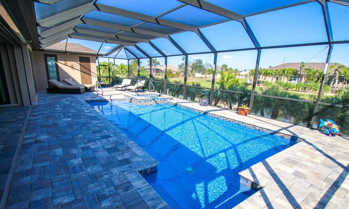 Pine Valley House | Villa Maricela: Exquisite 3 BR Private Pool/Spa Home On A Canal