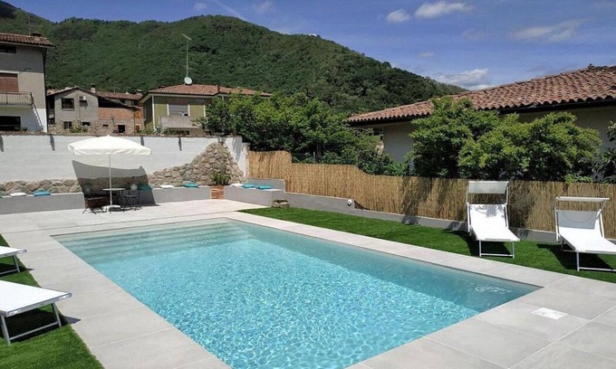 Miane House | Villa Marsica F: A modern and graceful studio apartment immersed in a splendid landscape, in the heart of a wonderful little town, with Free WI-FI.