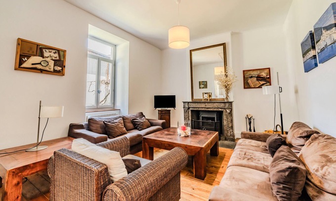 Ax-les-Thermes House | Villa Montcalm 4* with Mountain View, 4 Bedrooms, Ski, Thermal Baths & Local Market 80m