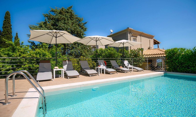 Gazatika Villa | Villa Natilia: Sunny pool, A/C, nice views