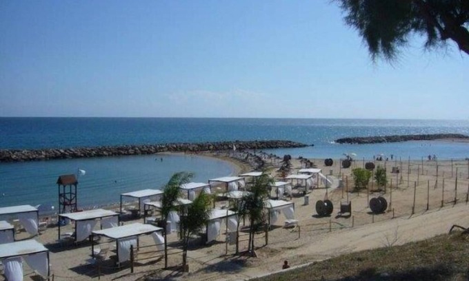 Torchiarolo House | Villa Nazareth facing the sea Sandy beach