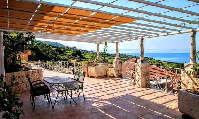 Orebic Villa | Villa near Orebic with swimming pool overlooking Peljesac channel