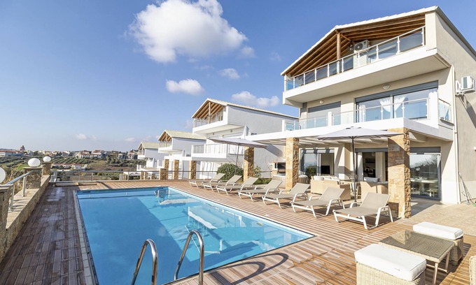 Nea Moudania Villa | Villa Nefeli with Private Pool