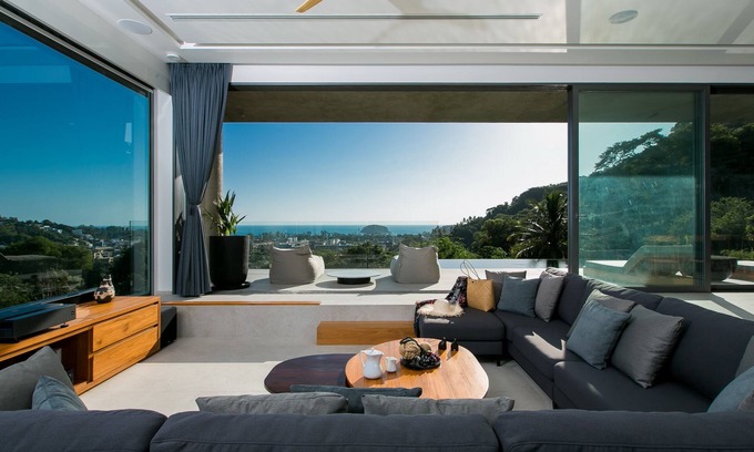 Kata Villa | Villa Nordic Star Seaview Near Kata Beach