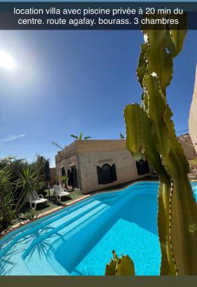 Agafay Villa | villa oasis bourass