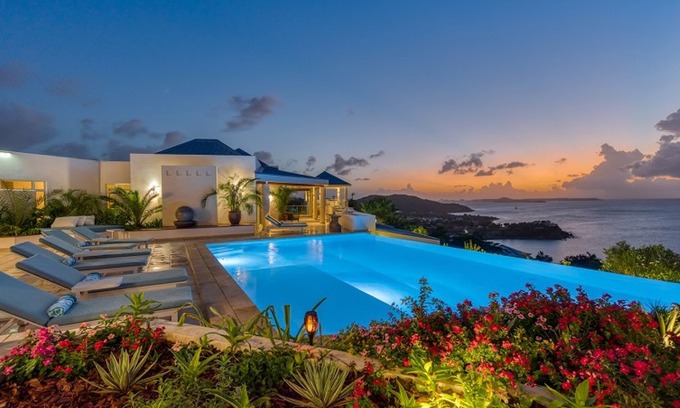 La Savane House | Villa Ocean 5 - Ocean View - Located in Wonderful Happy Bay with Private Pool