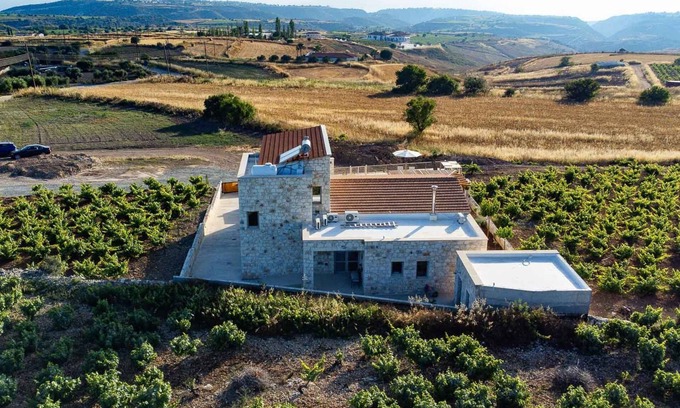 Kathikas Villa | Villa Oinothea, Kathikas - a villa that sleeps 8 guests in 4 bedrooms