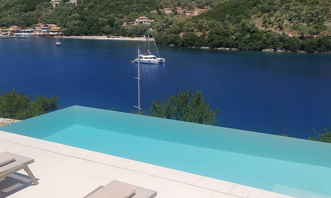 Sivota Villa | Villa Olea-private sea access and direct path to the village