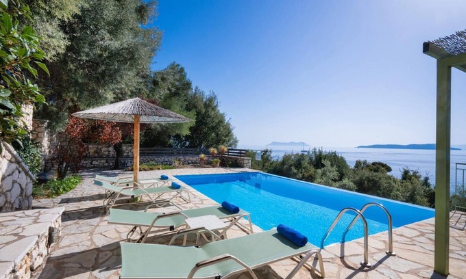 Sivota Villa | Villa Ostria - Two Bedroom Villa, Sleeps 4
