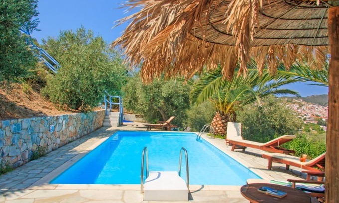 Skopelos Villa | Villa Ourania - Three Bedroom Villa, Sleeps 8
