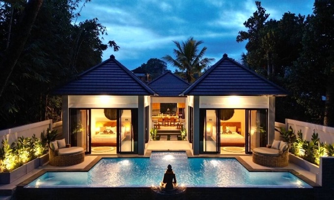 Ubud City-Centre House | Villa Panthea Ubud Bali Luxury villa with jungle view
