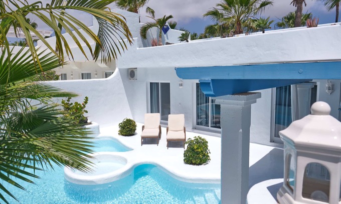 Geafond Villa | Villa Penelope with private pool , jacuzzi and excellent sun orientation