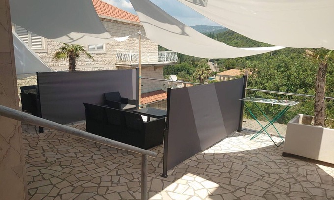 Molunat Apartment | Villa Peragić - Triple Room with Balcony