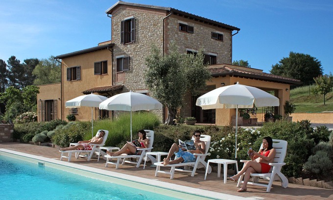 Fratta Villa | Villa ' Pian del Rocchio ' - Beautiful Country House in a lush Umbria plateau