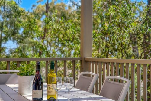 Pokolbin Villa | Villa Piccola Casa, Premier 2 Storey Villa, 2 Bedrooms, both with private ensuites, with third toilet on the ground floor