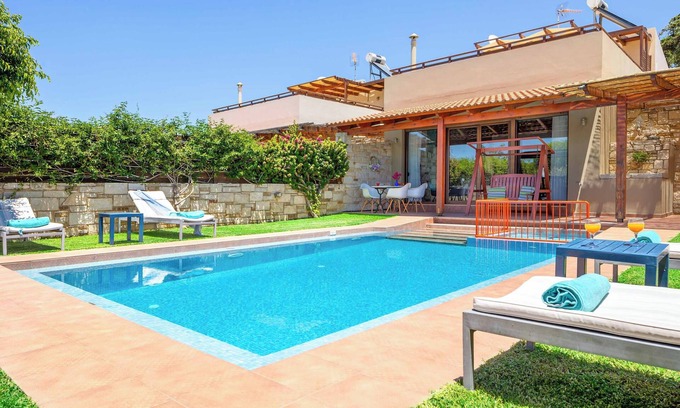 Platanias Town Villa | Villa Portokalia Platanias
