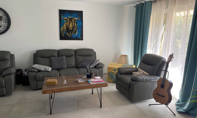 Lunel Villa | Villa Proche du Centre Ville et à 20 Minutes de la Mer