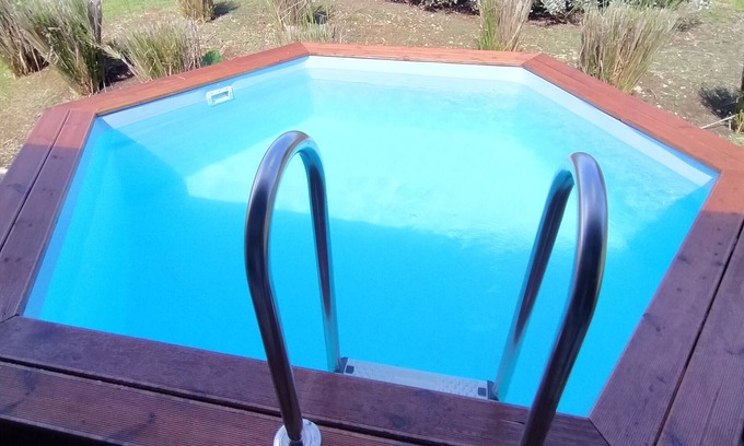 Saint-Louis Villa | Villa Quiétude container with private pool
