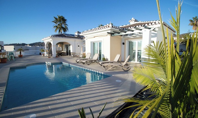 Torrox Costa Villa | Villa 'Rd01 Atalaya' with Sea View, Wifi and Air Conditioning