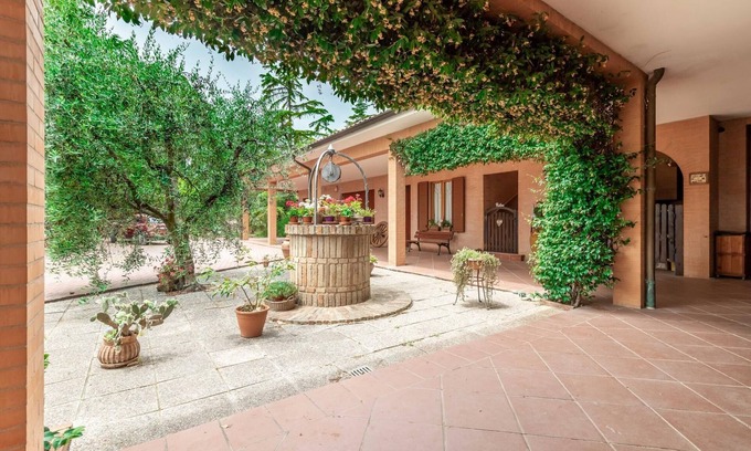 Carassai Villa | Villa Rosso Corbezzolo - Villa Rosso Corbezzolo
