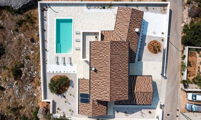 Jezera Villa | Villa Royal Stone with Pool, 350m from beach