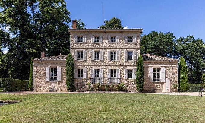 Pont-de-Vaux Villa | Villa Rozet - Magnifique Maison Bougeoise du Xixème Siècle - Bourgogne/Bresse
