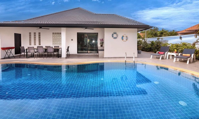 Nong Prue Villa | ★Villa Sabai, minutes Beach/Walking street