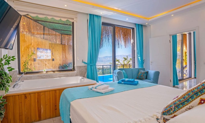 Uzumlu Villa | Villa sahin-2 private villa Kalkan villas ,with stunning views and heated pool!