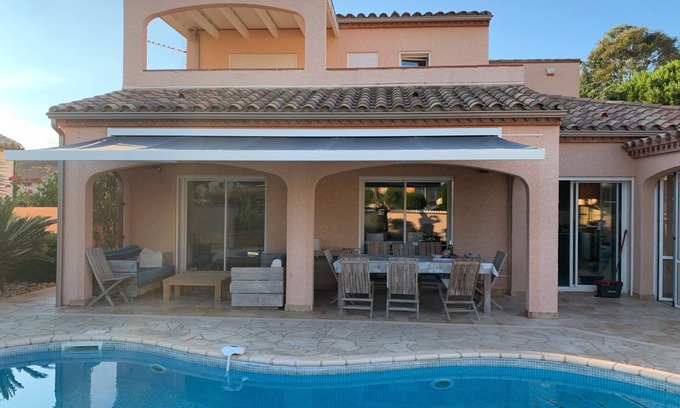 Saint-Cyprien Plage Villa | Villa Saint Cyprien plage, 12 to 13 people, with swimming pool and garden, 5min from all amenities