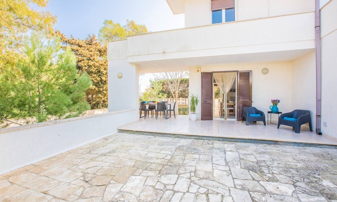 Torre Santa Sabina Villa | Villa Salento. 250 m from the beach, sea view, 500 M of FENCED GARDEN. WOW