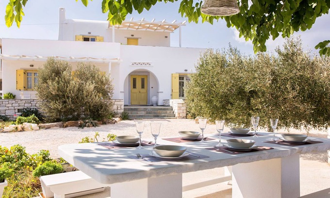 Logaras Villa | Villa San Dimitrio - Private House On The Beach