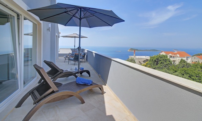 Cavtat House | Villa Sandra, luxury penthouse apartment