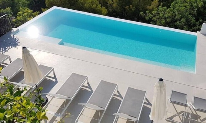 Sitges Villa | Villa Sitges Colonial. Impressive sea views. High design. Renovated.