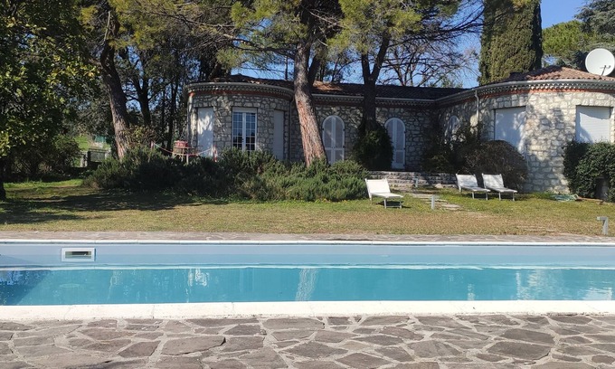 San Felice del Benaco Villa | VILLA SOFIAnLake view. Large salt water pool. n