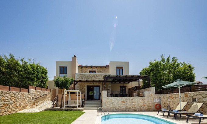 Skaleta Villa | Villa Stamatis - Countryside Living with Private Pool & Superb Seaview