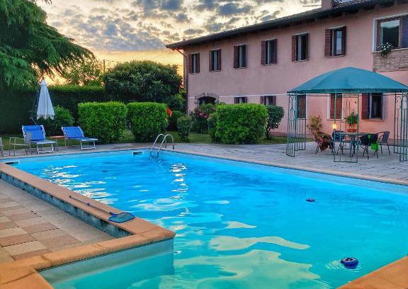 Riese Pio X House | Villa Stefania Asolo piscina e biliardo
