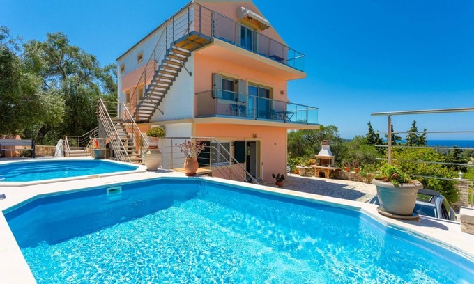Lakka Villa | Villa Stephania - Six Bedroom Villa, Sleeps 11