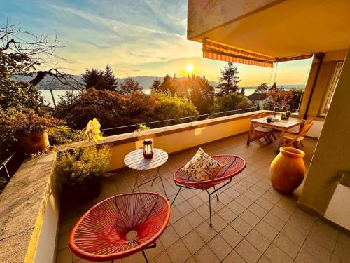 Meilen District Apartment | Villa Sunshine - Lake Zurich Gold-Coast