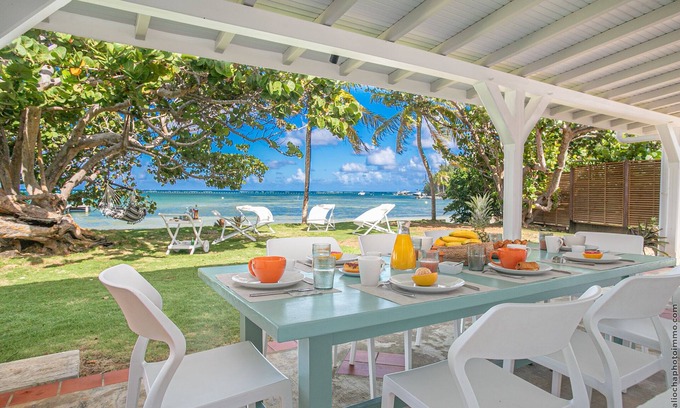 Le Vauclin Villa | Villa Sweet Lagoon, 5 bedrooms, swimming pool on the Cap Est Martinique lagoon