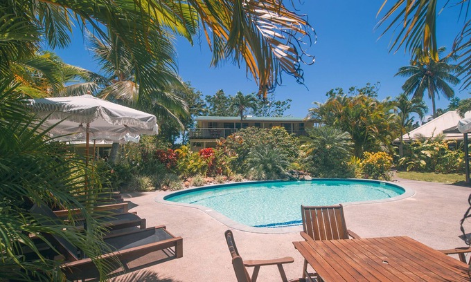 Arorangi Villa | Villa TAI entire top floor of huge 'colonial style' homestead with amazing views