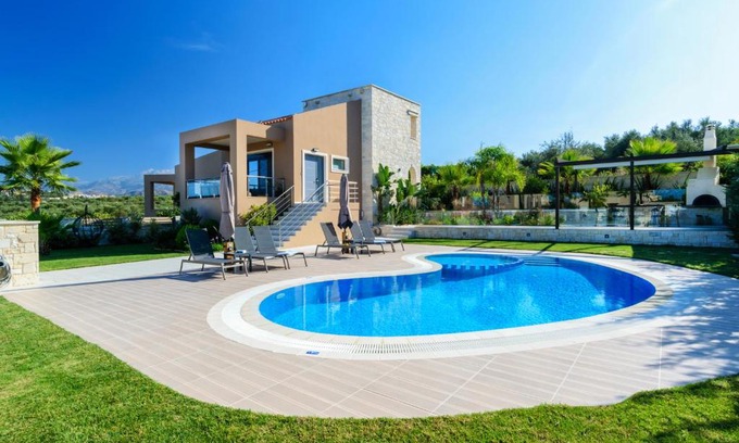 Kato Stalos Villa | Villa Thalia